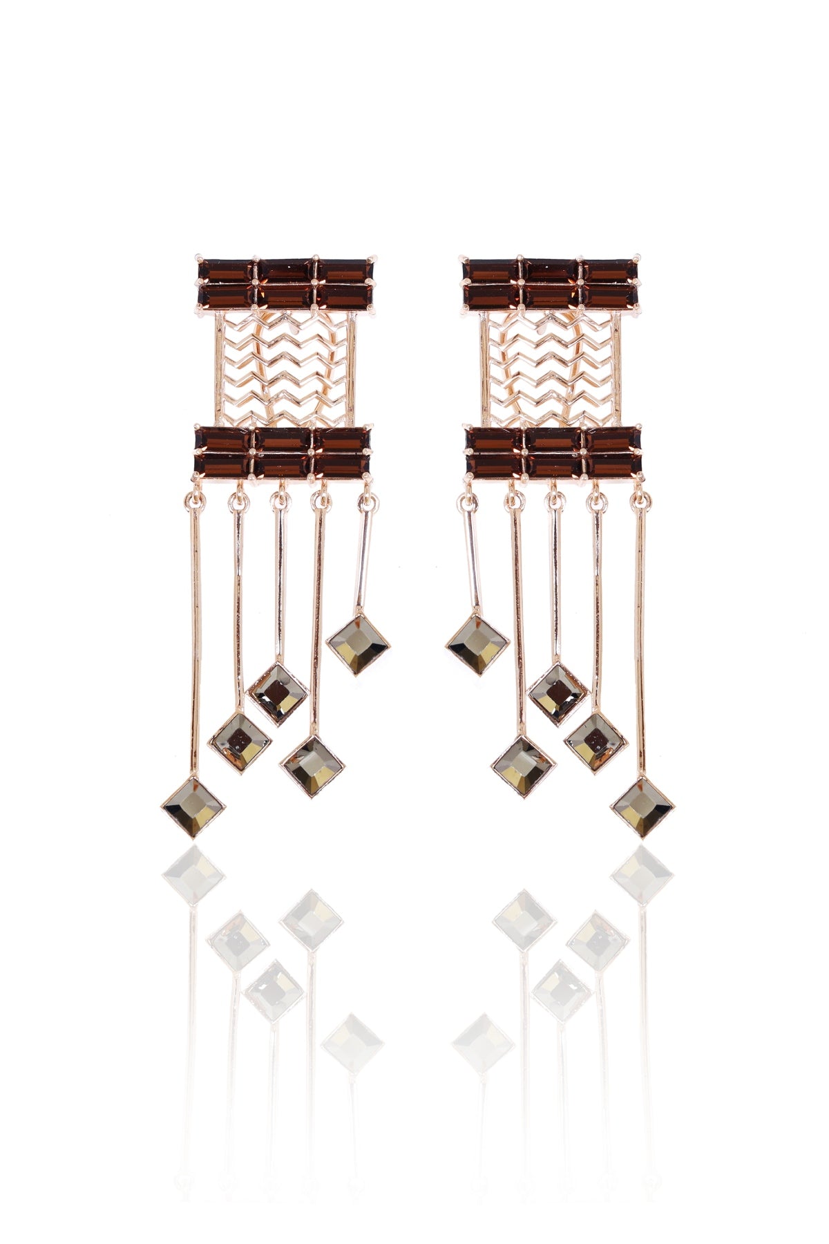 Buy Swarovski Mesh Danglers For Women Online at ScrollnShops